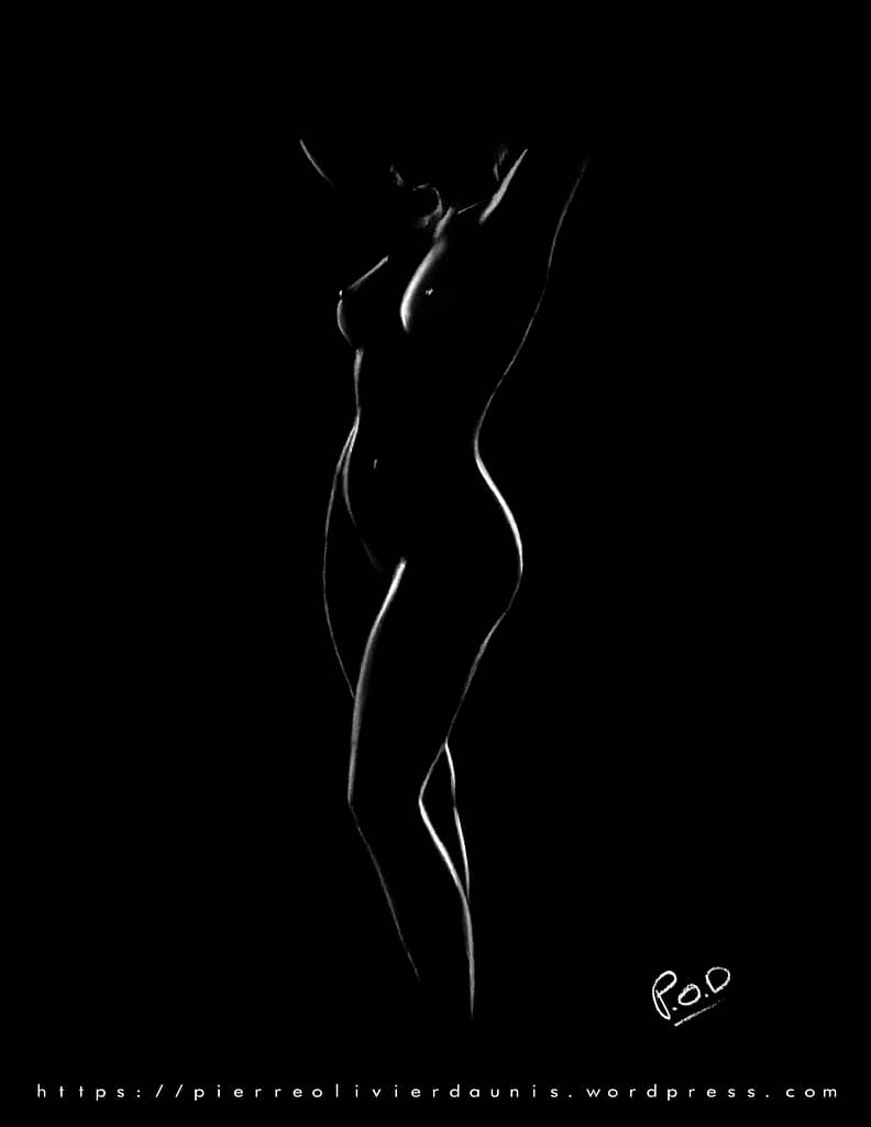 tableau moderne de femme nue 80.nude painting 80 POD